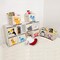 Foldable Animal Cube Storage Bins Fabric Toy Box/Chest/Organizer for Kids Nursery, 13 inch (Llama)